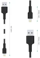 CB-AL05 Black USB A-Lightning 2m