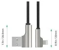 AUKEY CB-AL01 Black OEM USB A-Lightning 2m