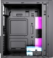 Gembird Midi Tower Fornax M100B ATX niebiesie wentylatory Czarna