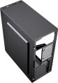 Gembird Midi Tower Fornax M100RGB ATX wentylatory RGB Czarna
