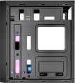 Gembird Midi Tower Fornax M100RGB ATX wentylatory RGB Czarna