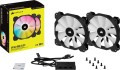 Corsair iCUE SP140 RGB ELITE Performance 2-pack + Lighting Node CORE
