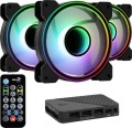 Aerocool Mirage 12 ARGB Pro 3-pack + Hub + Pilot