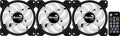 Aerocool Saturn 12F ARGB Pro 3-pack + Hub