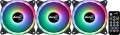 Aerocool Duo 12 Pro 3-pack + Hub + Pilot
