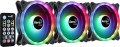 Aerocool Duo 12 Pro 3-pack + Hub + Pilot
