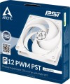Arctic P12 PWM PST Biały
