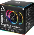 Arctic BioniX P120 A-RGB 3-pack + Hub + Pilot