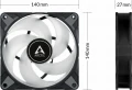 Arctic P14 PWM PST A-RGB 0dB 3-pack