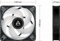 Arctic P14 PWM PST A-RGB 0dB