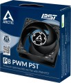 Arctic P8 PWM PST Czarny