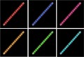 LC-Power 120 mm RGB 2-pack + Pasek LED + Hub + Pilot