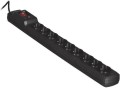 Activejet Combo przeciwprzepięciowa 9 gniazd 5 m czarna