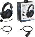 HyperX Cloud Alpha S Niebieskie