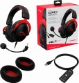 HyperX Cloud II Headset Czerwone