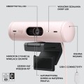 Logitech Brio 500 Rose
