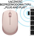 Logitech M171 różowa