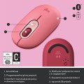 Logitech POP Mouse Coral Rose