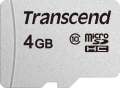 Transcend 300S MicroSDHC 4 GB Class 10