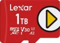 Lexar PLAY MicroSDXC 1 TB Class 10 UHS-I/U1 A2 V30