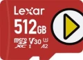 Lexar PLAY MicroSDXC 512 GB Class 10 UHS-I/U1 A2 V30