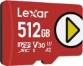 Lexar PLAY MicroSDXC 512 GB Class 10 UHS-I/U1 A2 V30