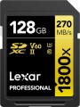 Lexar Professional 1800x SDXC 128 GB Class 10 UHS-II/U3 V60