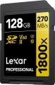 Lexar Professional 1800x SDXC 128 GB Class 10 UHS-II/U3 V60