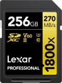 Lexar Professional 1800x SDXC 256 GB Class 10 UHS-II/U3 V60