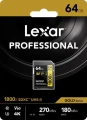 Lexar Professional 1800x SDXC 64 GB Class 10 UHS-II/U3 V60