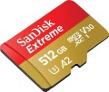 SanDisk Extreme MicroSDXC 512 GB Class 10 UHS-I/U3 A2 V30