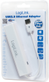 LogiLink 1x RJ-45 + 3x USB-A 2.0