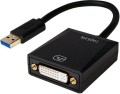 LogiLink USB - DVI Czarny