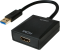 LogiLink USB - HDMI Czarny