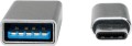LogiLink USB-C - microUSB USB-C - USB Srebrny