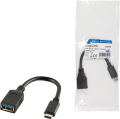 LogiLink USB-C - USB Czarny