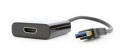Gembird A-USB3-HDMI-02 USB - HDMI Czarny