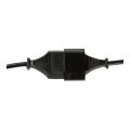 LogiLink Przedłużacz kabla zasilającego LogiLink CP123 Euro CEE 7/16 czarny 2m - CP123