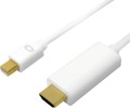 LogiLink DisplayPort Mini - HDMI 5m biały
