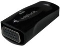 LogiLink HDMI - D-Sub (VGA) + Jack 3.5mm czarny