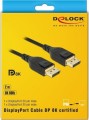 Delock DisplayPort - DisplayPort 2m czarny