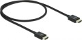 Delock HDMI - HDMI 0.5m czarny