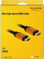 Delock HDMI - HDMI 1.5m pomarańczowy
