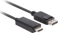 Lanberg Kabel DisplayPort (M) V1.1 -> HDMI  5m czarny