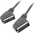 Lanberg Scart - Scart 1.8m czarny