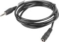 Lanberg Jack 3.5mm - Jack 3.5mm 1.5m czarny