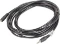 Lanberg Jack 3.5mm - Jack 3.5mm 5m czarny