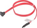 Lanberg SATA - SATA, 0.5m, Czerwony