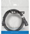 Lanberg IEC 320 C13 - C14, 3m, czarny
