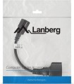 Lanberg IEC 320 C14 - Schuko, 20cm, czarny